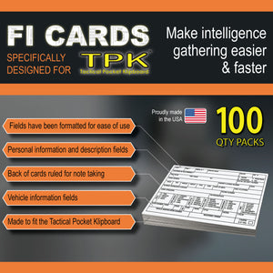 Field Interview Card