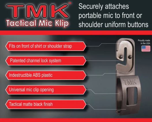 TMK (2-Pack) - Tactical Mic Klip