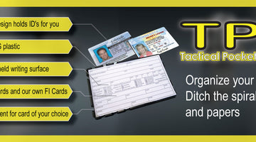 Tactical Pocket Klipboard - Gather information quickly and easily. Made 100% in the USA