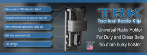 Tactical Radio Klip - Universal Radio Holder made 100% in the USA
